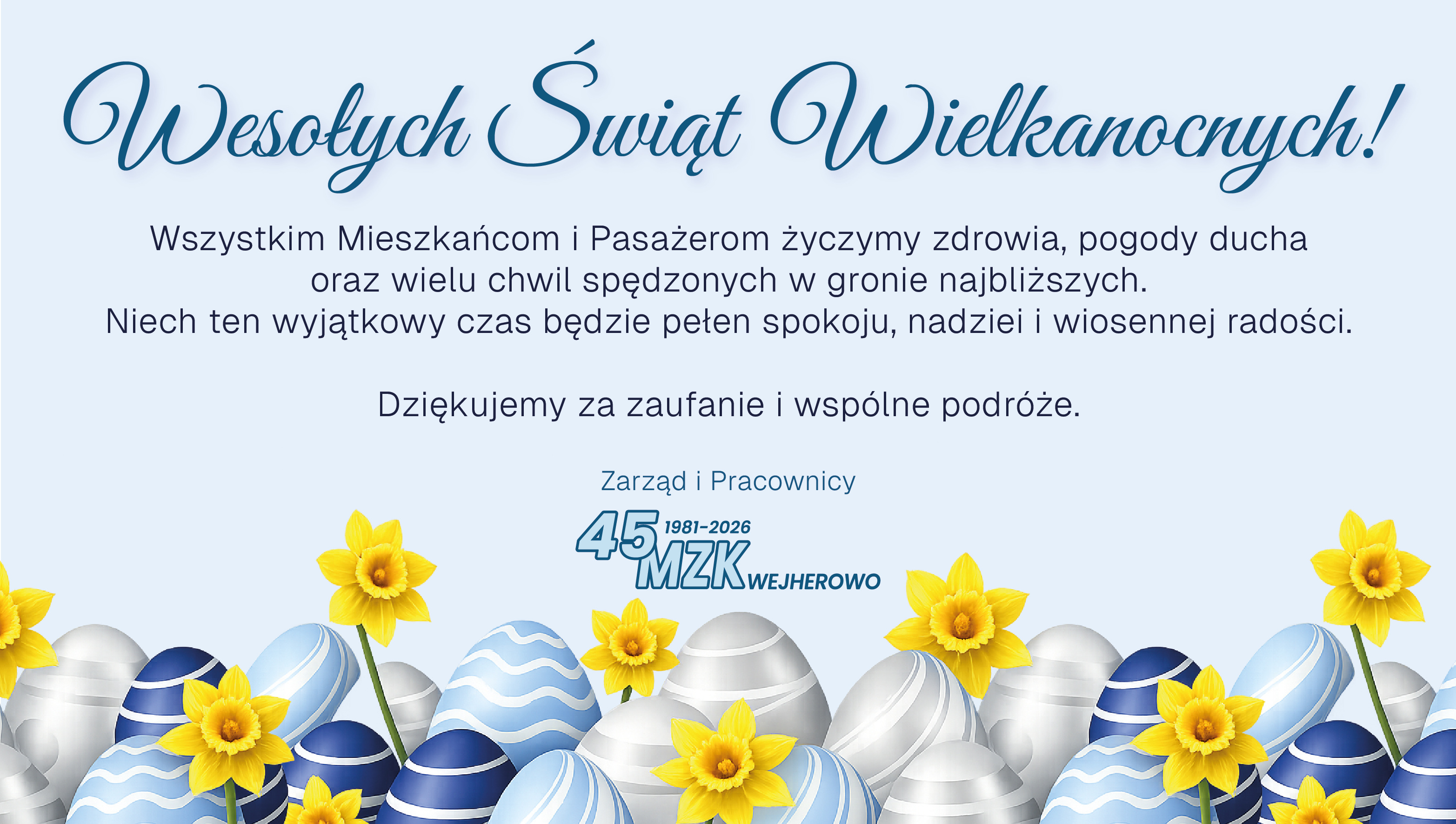 Wesołych Świąt Wielkanocnych